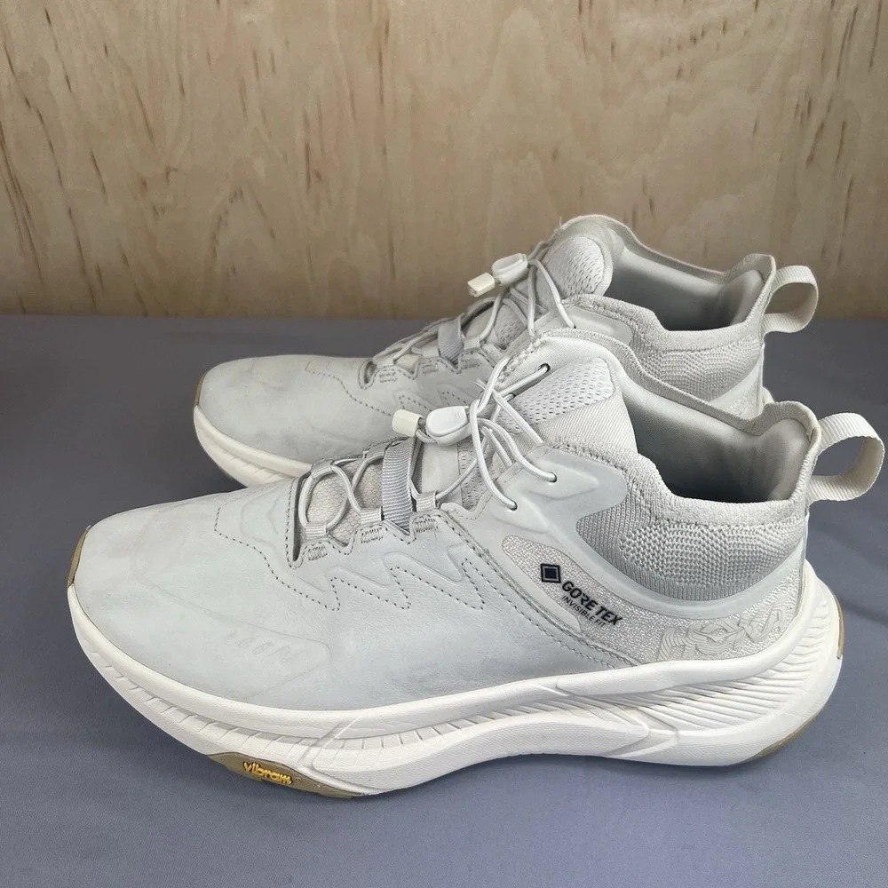 Hoka Transport Chukka GTX Women Size 10 B Oak Alabaster Waterproof Shoes 1155191